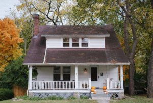 old house with vinyl siding